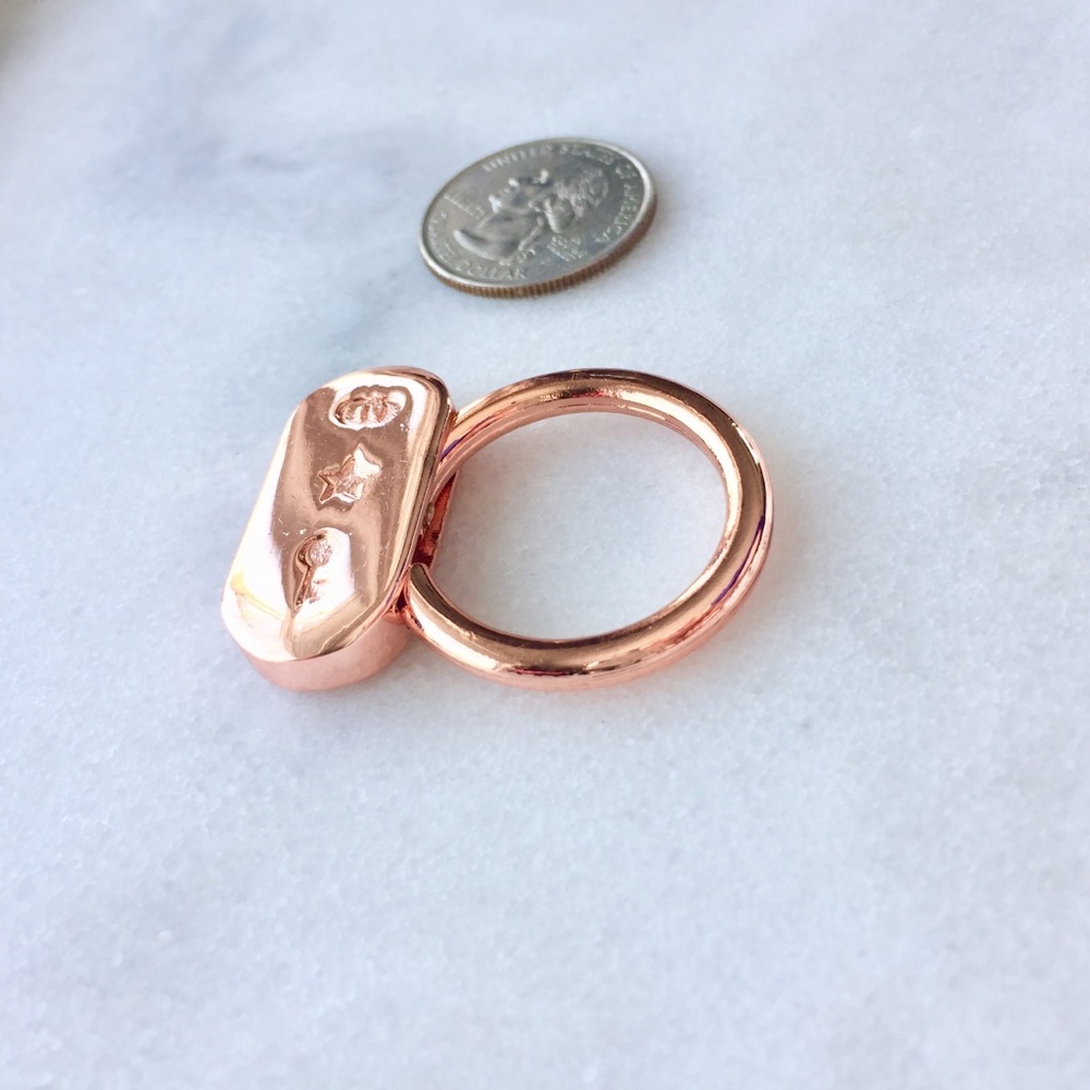🔒Copper Lock Key Ring🔒 - Picture 3 of 6